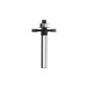 FRESA C/RODAM RANURA EN T 04MM EJE 8MM 420145 TAC