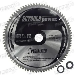 HOJA SIERRA CIRC ALUM 10"- 80 DNT 30011 SCMC
