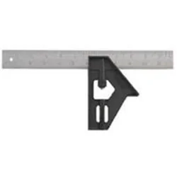 ESCUADRA CARPINTERO 12" PLASTICA 2PCS 46012 STANL