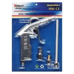 PISTOLA SOPLETEADORA 4 PIEZAS PAS-4 VOYLET