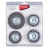 GRATA JUEGO 04PC TOMA 06MM (1/4") D65729 MAKITA