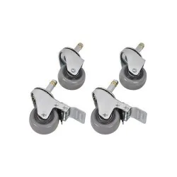 RUEDAS 2X1 P/CAJA CONTENEDOR 4PC 320520 TACTIX