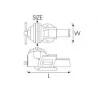 TORNILLO MECANICO 08" 73231104 HARLINGEN