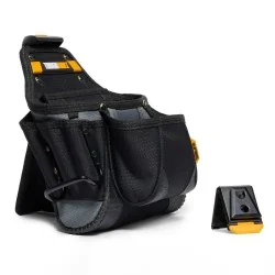 PORTAHERRAMIENTAS 02 PCS BOLSA+CLIC TBCT01 TOUGHB