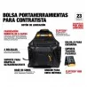 PORTAHERRAMIENTAS 02 PCS BOLSA+CLIC TBCT01 TOUGHB