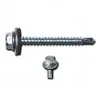 TORNILLO AUT. C/HEX GOL.GOMA 100PCS 14 X 3 1/2