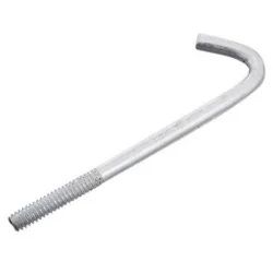GANCHO "J" TECHO ZINCADO UNC 1/4 X 3