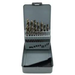 BROCA JUEGO 19PC HSS Co AC.INOX 01-10MM LC05 SCM