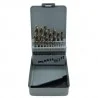 BROCA JUEGO 19PC HSS Co AC.INOX 01-10MM LC05 SCM