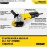 ESMERIL ANGULAR 4.1/2" 900W 11000RPM STGS9115-B2C