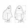 Portaherramientas 02 Pcs Bolsa(S)+Clic Tbct34