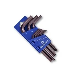 LLAVE ALLEN JUEGO 09PC 1/16" - 3/8" 666191 GESTAR