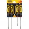 ATORNILLADOR JUEGO 04PC BASIC +/- 60040 STANLEY